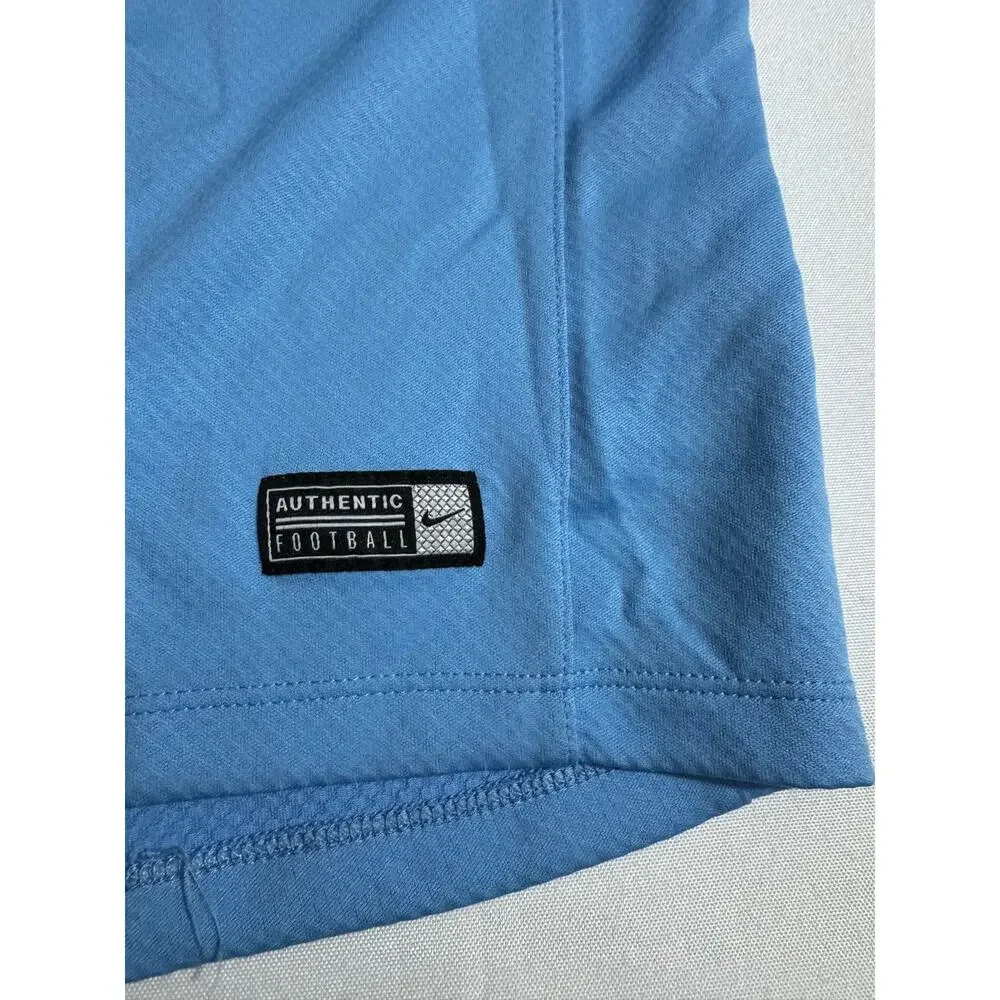 Vintage Manchester City Nike Team Jacket Blue Yellow Men's Large